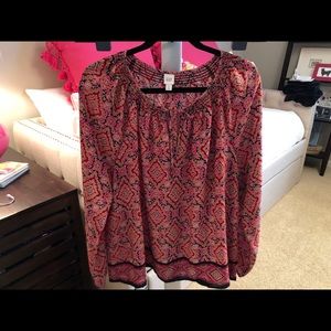 Darling Blouse with Long Sleeves